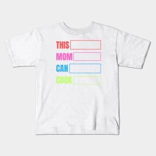 Cooking Mom Kids T-Shirt